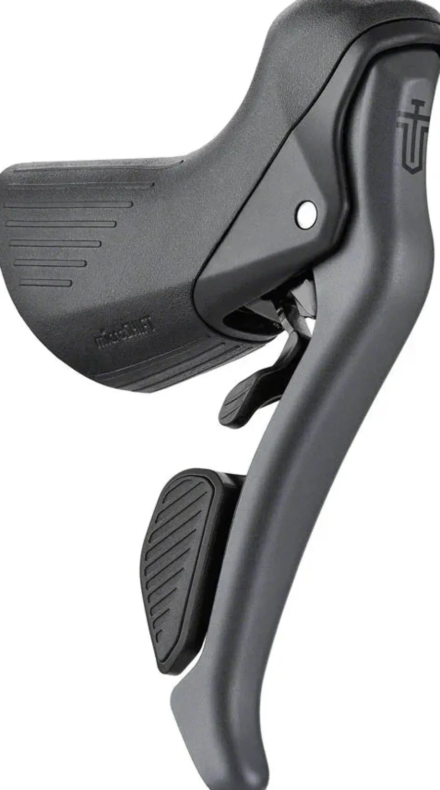 microSHIFT Sword Right Drop Bar Shifter/Brake Lever - 10-Speed Sword Compatible Gray Version B