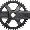 microSHIFT Sword 1x Crankset - 172.5mm 10-Speed 40t 110 Asym BCD 24mm Spindle BLK