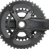 microSHIFT Sword 2x Crankset - 172.5mm 10-Speed 46/29t 110 Asym BCD 24mm Spindle BLK
