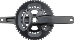 microSHIFT Sword 2x Crankset - 165mm 10-Speed 48/31t 110 Asym BCD 24mm Spindle BLK