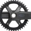 microSHIFT Sword 1x Crankset - 170mm 10-Speed 42t 110 Asym BCD 24mm Spindle BLK