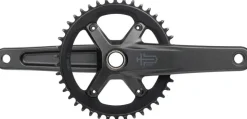 microSHIFT Sword 1x Crankset - 170mm 10-Speed 42t 110 Asym BCD 24mm Spindle BLK