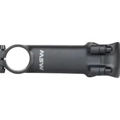 MSW 25 Bike Stem - 31.8 Clamp, +/-25, 1-1/8", Aluminum, Black