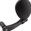 MSW Handlebar Mirror - Flat Bar Stainless Steel Lens
