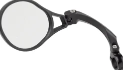 MSW Handlebar Mirror - Flat Bar Left Side HD Glass Lens
