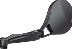 MSW Handlebar Mirror - Flat Bar Left Side HD Glass Lens