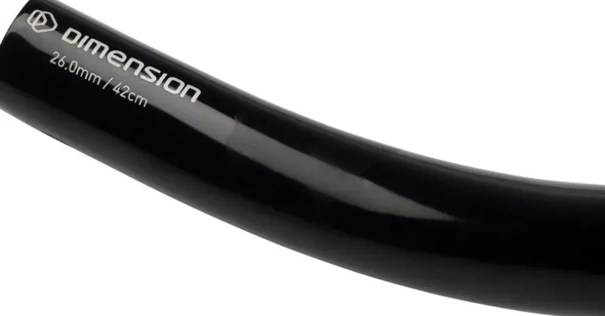 MSW Short Drop Handlebar - Aluminum 26mm 42cm Black