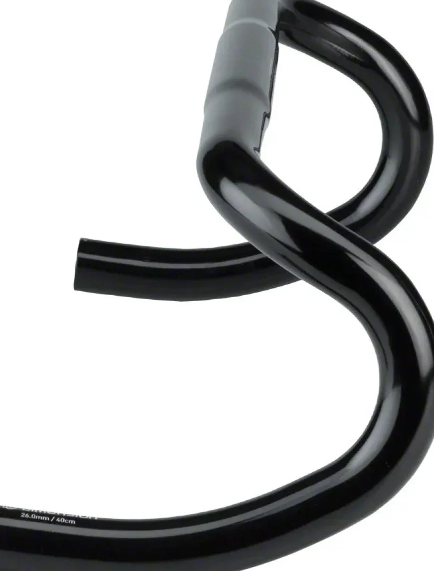 MSW Short Drop Handlebar - Aluminum 26mm 40cm Black