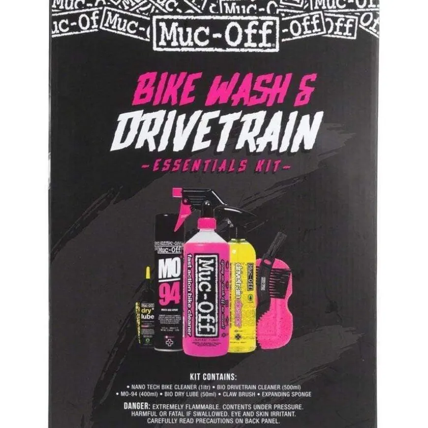 Muc-Off Bike Care Kit: Wash and Drivetrain Essentials
