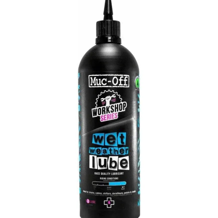 Muc-Off Bio Wet Bike Chain Lube - 1L Bulk