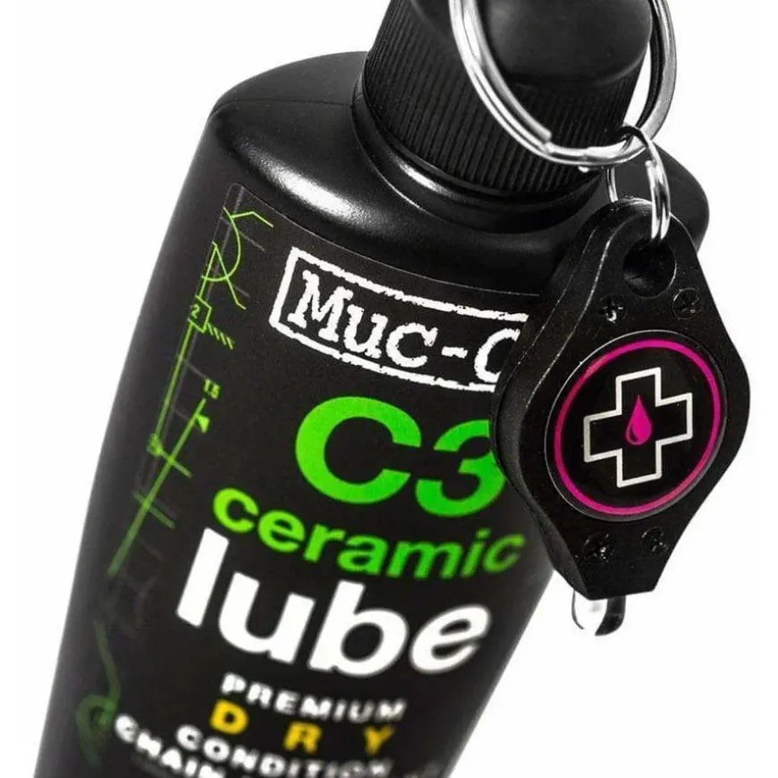 Muc-Off C3 Dry Ceramic Bike Chain Lube - 50ml Drip