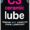 Muc-Off C3 Wet Ceramic Bike Chain Lube - 300ml Aluminum Refill Bottle