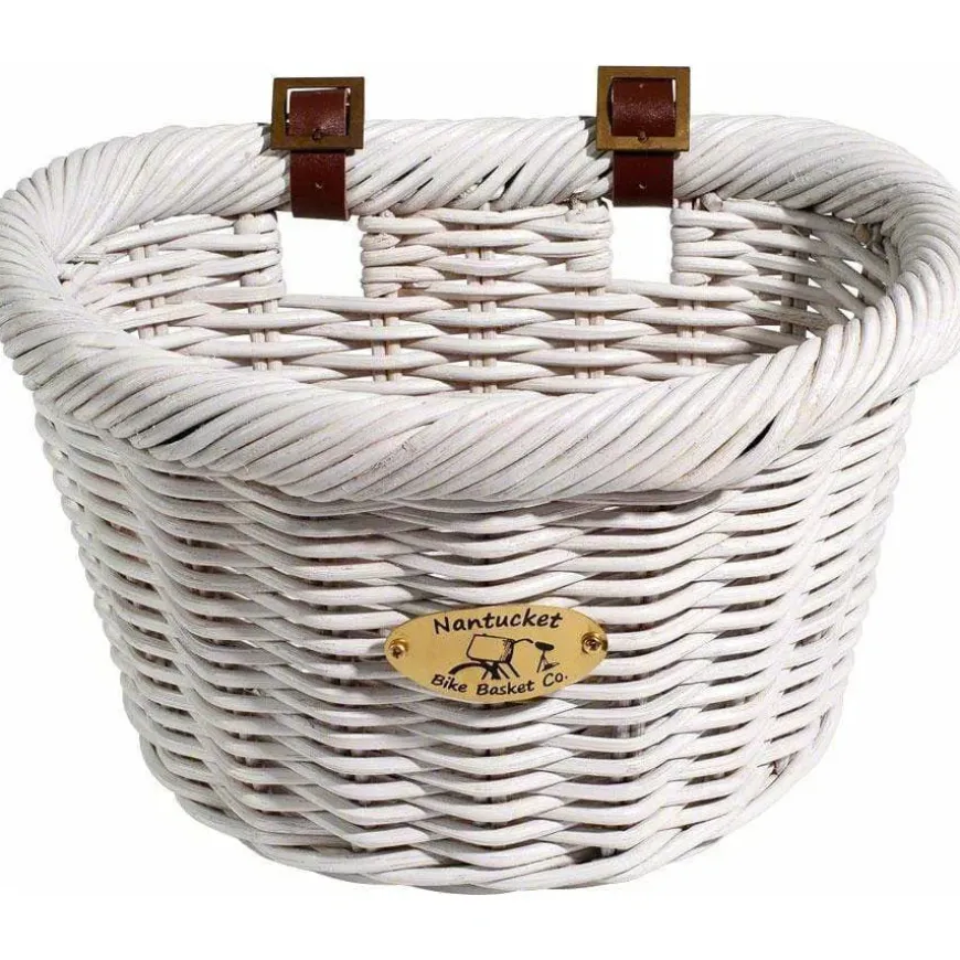 Nantucket Nantucket Cruiser Front Basket, D-Shape White