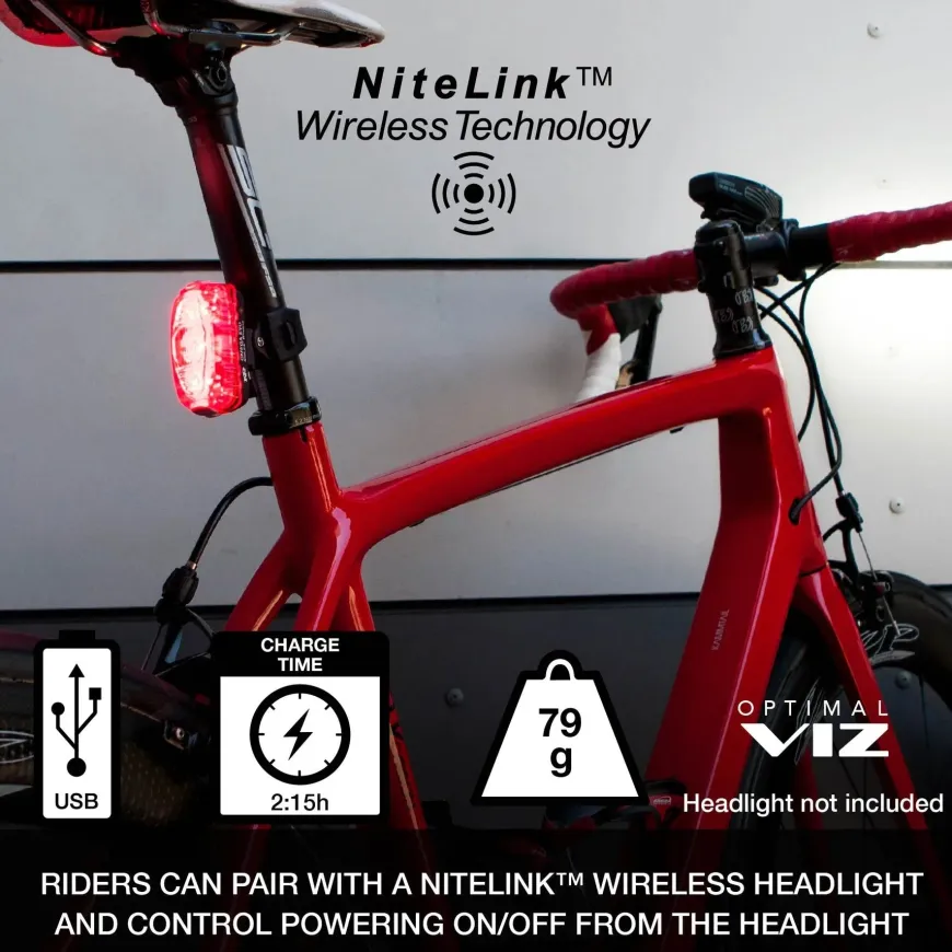 NiteRider Omega™ 330 EVO Bike Taillight with NiteLink™