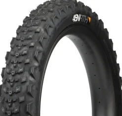 45NRTH Dillinger 4 Tire, 120 TPI 168 Large Concave Carbide Aluminum Studs - 26 x 4.2