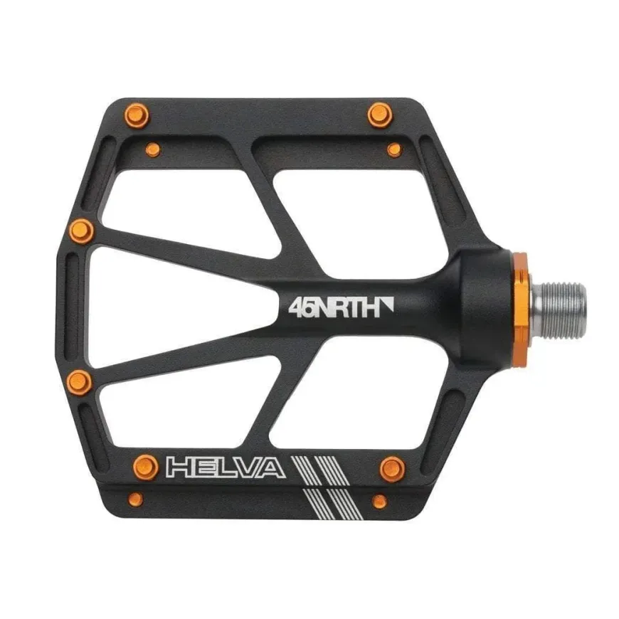 45NRTH Helva Pedals - Platform Aluminum 9/16" Black