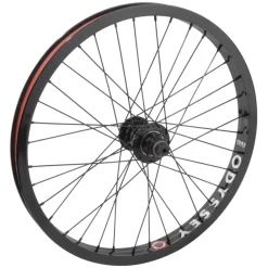 Odyssey Hazard Lite Freecoaster Rear Wheel - 20" 14 x 110mm Rim Brake RHD Freecoaster Hard BLK Clincher