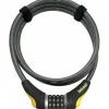 OnGuard Akita Resettable Combo Bike Cable Lock: 6' x 12mm