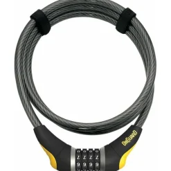 OnGuard Akita Resettable Combo Bike Cable Lock: 6' x 10mm