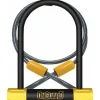 OnGuard BullDog Series U-Lock - 4.5 x 9", Keyed, Includes 4' cable and bracket