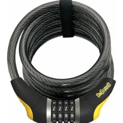 OnGuard Doberman Combo Cable Bike Lock: 6' x 12mm