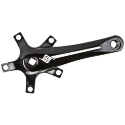 Origin8 Alloy Crank Set 175mm 107 SQR JIS crankset black