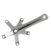 Origin8 Alloy Triple Crank Arm Set 155mm 113.5mm Square Taper JIS crankset silver