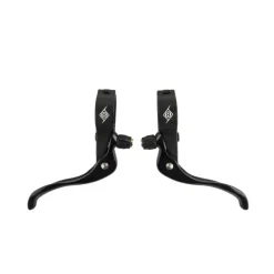 Origin8 Cross Top Mount Levers Black Pair 2 Finger Short Pull 26.0