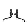 Origin8 Cross Top Mount Levers Black Pair 2 Finger Short Pull 24.0