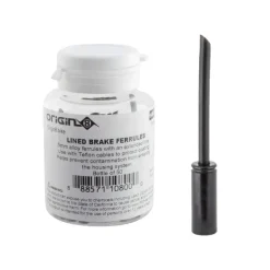 Origin8 Lined Brake Ferrules Brake 5mm Black