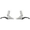 Origin8 Pro Force Universal Levers Silver/Black Pair 2 Finger Universal