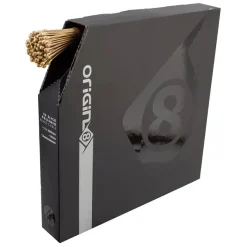 Origin8 SS SuperSlick Electrolysis Road Brake Cable Front or Rear 2800mm 1.5mm SS Gold Box of 50 Road