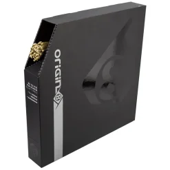 Origin8 SS SuperSlick Electrolysis Gear Cable Front or Rear 2800mm 1.1mm SS Gold Box of 50 MTB/Road