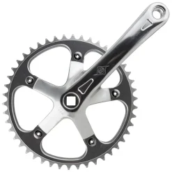Origin8 Track/SS 170x46 103mm JIS Square Taper crankset silver/silver