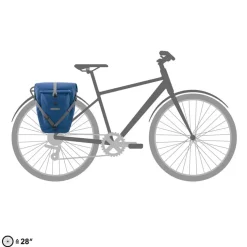 Ortlieb Back-Roller Plus Pannier - 23L Each Denim