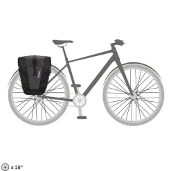Ortlieb Back-Roller XL Plus Pannier - 78L Pair Granite/Black