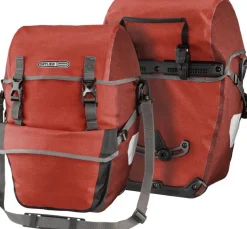 Ortlieb Bike-Packer Plus Panniers - 42L Pair Salsa/Dark Chili