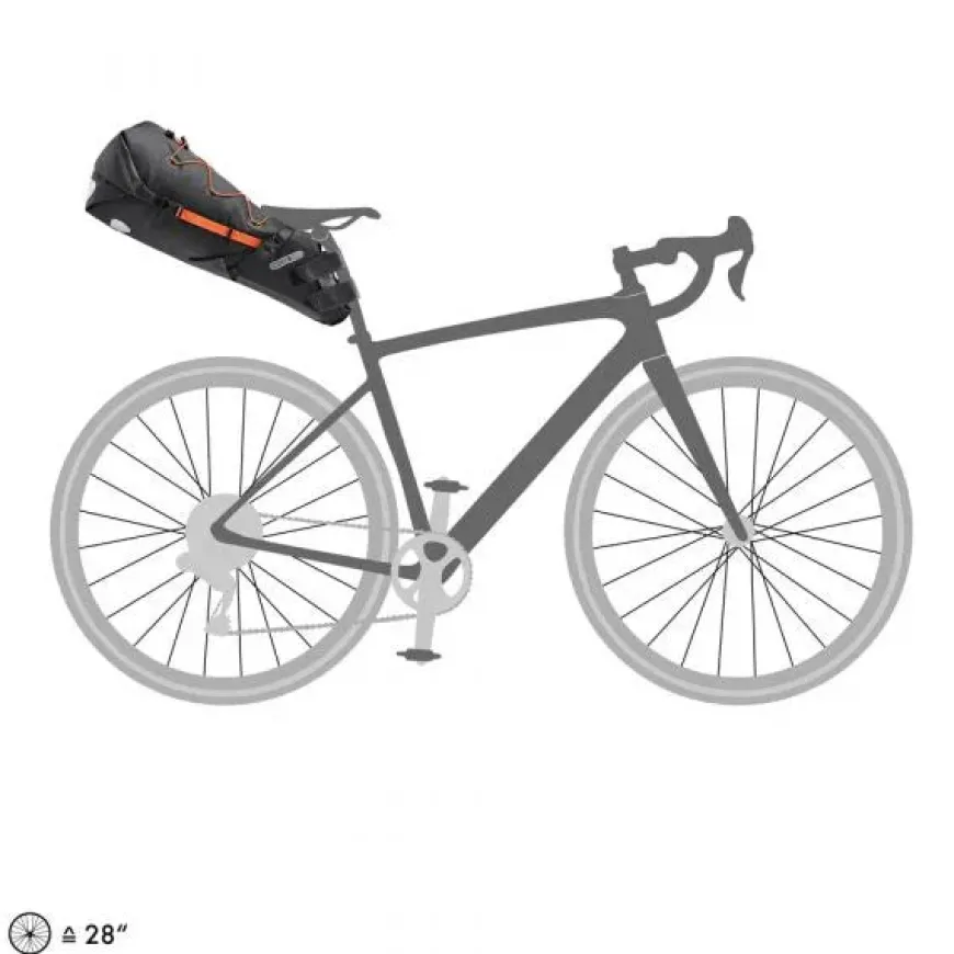 Ortlieb Bikepacking Seat Pack - 11L Black