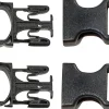Ortlieb Repair Buckles Fits 25mm Straps. Male Female Buckle Set sold in pairs BLK