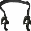 Ortlieb Replacement Pannier Hooks For QL2.1 Systems Fits 18mm Rails Only no inserts Pair BLK