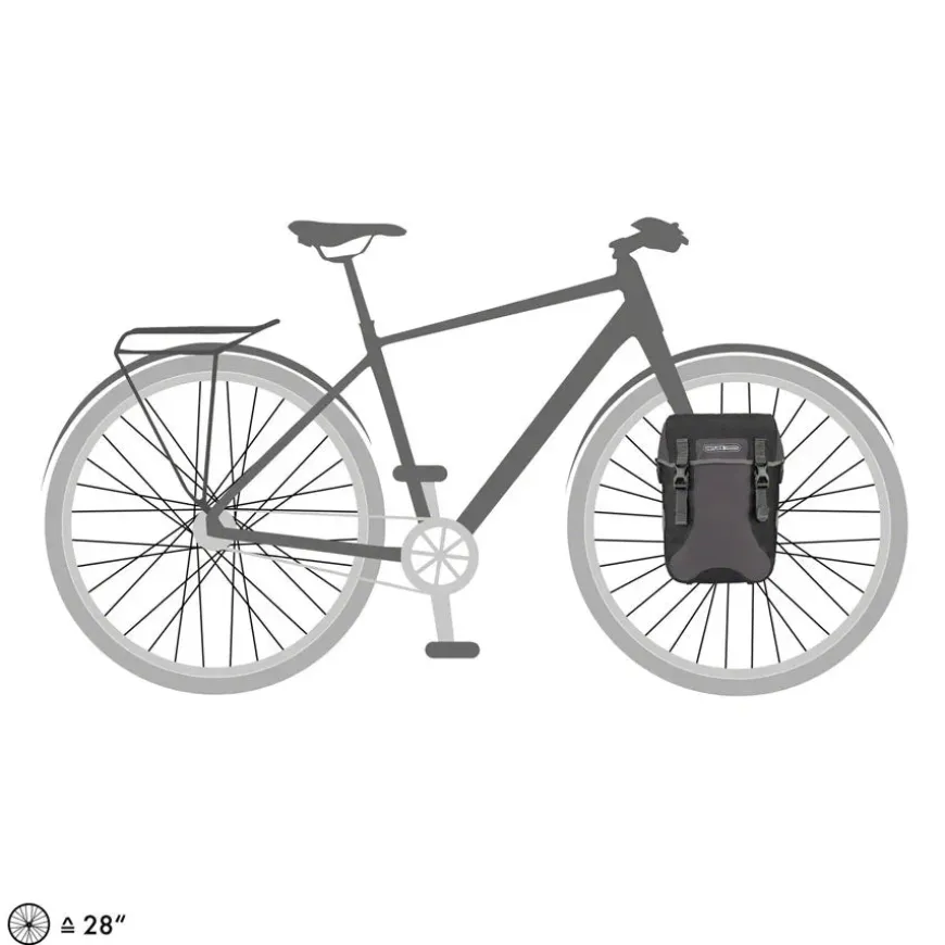 Ortlieb Sport-Packer Plus Pannier - 30L Pair Granite/Black