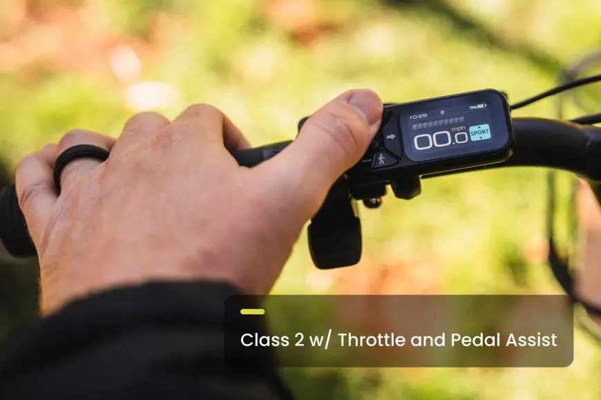 Pace 4 Step Through E-Bike