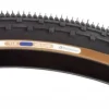 Panaracer GravelKing SK Tire - 650b x 43 / 27.5 x 1.75 Tubeless Folding BLK/Brown