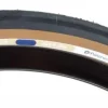 Panaracer GravelKing Slick Tire - 650b x 42 / 27.5 x 1.75 Tubeless Folding BLK/Brown