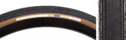Panaracer GravelKing SS Tire - 650b x 48 / 27.5 x 1.90 Tubeless Folding BLK/Brown