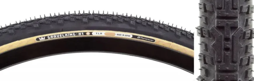 Panaracer GravelKing X1 R 700c Tire - Black/Amber