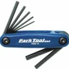 Park Tool AWS-10 Metric Folding Hex Bike Wrench Set