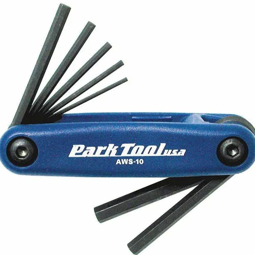 Park Tool AWS-10 Metric Folding Hex Bike Wrench Set
