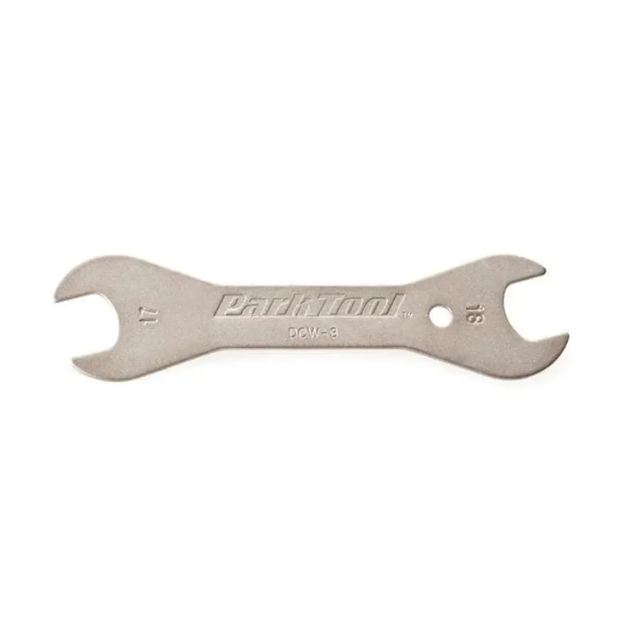Park Tool DCW-3 Double-Ended Cone Wrench: 17 and 18mm