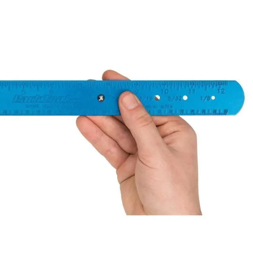 Park Tool SBC-1 Bike Spoke ruler Cotter and Ball Bearing Gauge